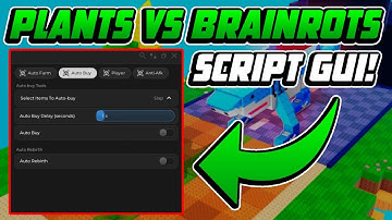 Plants Vs Brainrots Script Gui Hack | DUPE, AUTOFARM, AUTO SELL + MORE! *NO KEY*