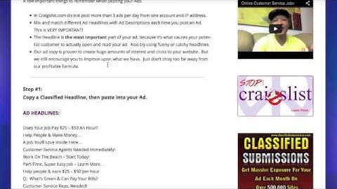 How To Successfully Post An Ad On Craigslist