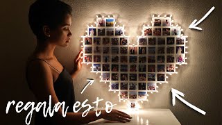 EL REGALO PERFECTO PARA SAN VALENTÍN! Una lámpara de corazón para tu novio. HAZLO TÚ MISMO - DIY