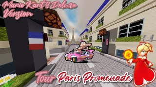 Tour Paris Promenade-Minecraft Mario Kart Tour (Mario Kart 8 Deluxe Version)