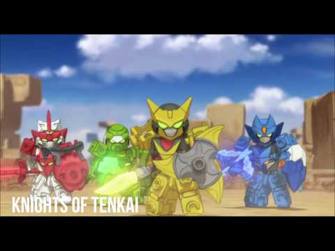 Tenkai Knights - Theme song with lyrics [High Quality Audio]