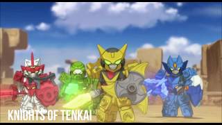 Tenkai Knights - Theme song with lyrics [High Quality Audio]