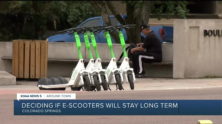 Deciding if E-Scooters will stay in Colorado Springs long term