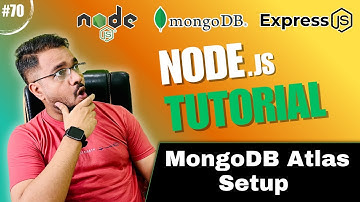 NodeJS Tutorial in Hindi #70 - MongoDB Atlas Introduction