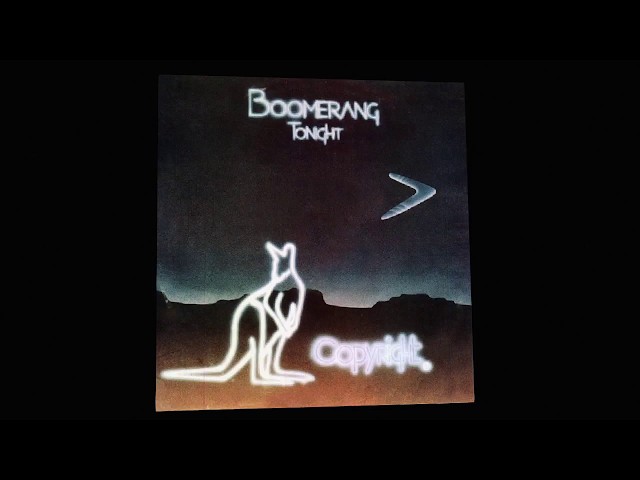 Copyright - Boomerang Tonight (Vocal Version)