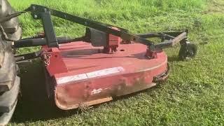 GovDeals: John Deere 5325 with side mower and Bushog