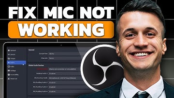 How To Fix OBS Microphone Not Working | Fix OBS Mic