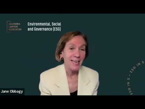 Implementing ESG best practices with Jane Obbagy