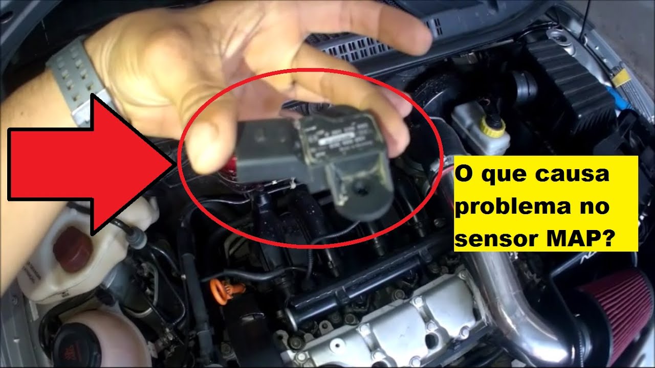 o que causa defeito no sensor map - YouTube