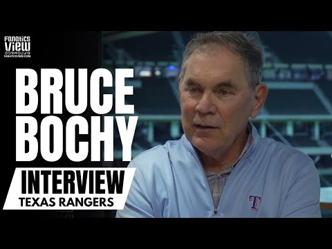 Bruce Bochy talks Texas Rangers Roster Impressions, MLB Rule Changes & Rangers DH Role Possibilities