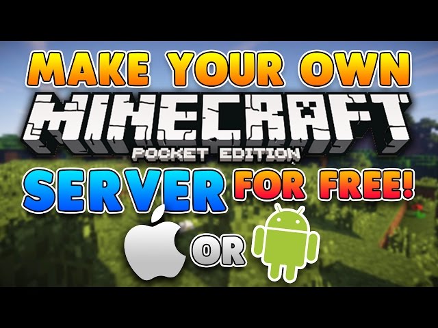 How to make an online server in Minecraft: Pocket Edition iOS / Android  guide 