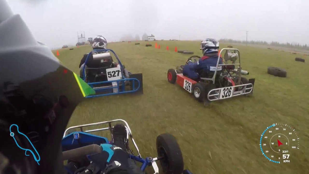 NZ Grass kart Champs 2019. (Day 1) Race 1 YouTube