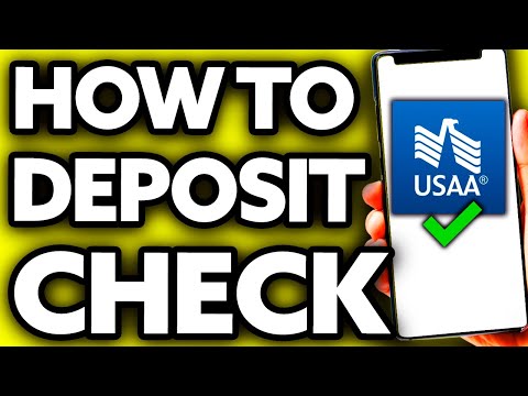 How To Deposit A Check On USAA App (Very EASY!)