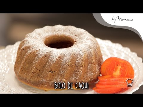 Vídeo: Bolo De Caqui E Conhaque