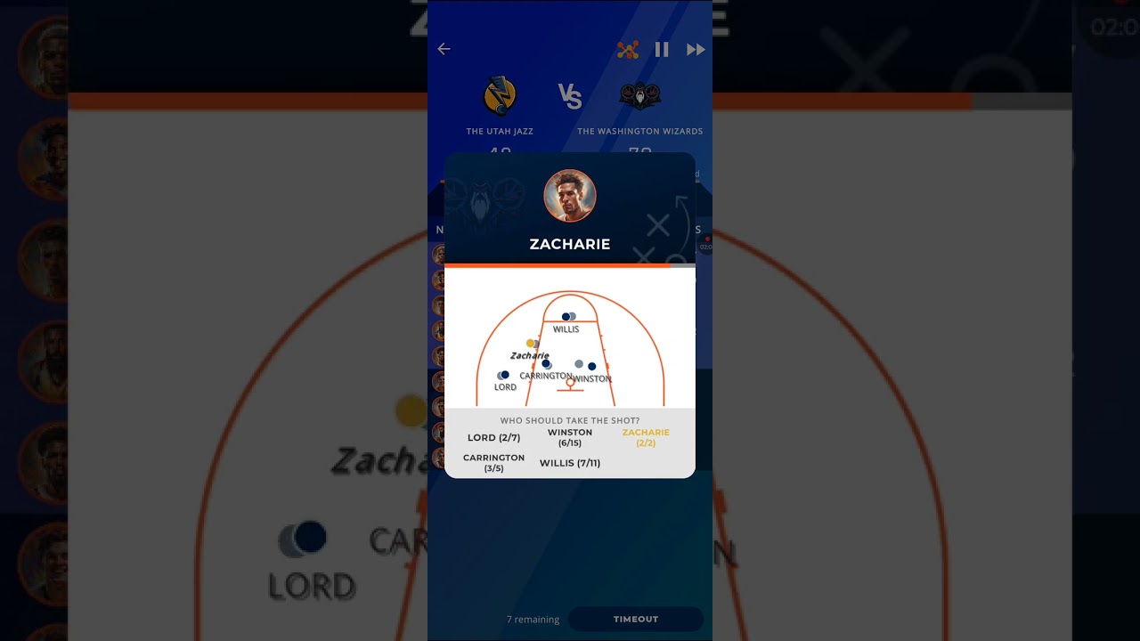 Washington Wizards vs. Los Angeles Clippers.