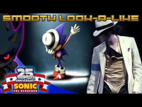 Smooth Look A Like Michael Jackson Vs Sonic The Movie OVA MJ Sonic Tribute 2016 