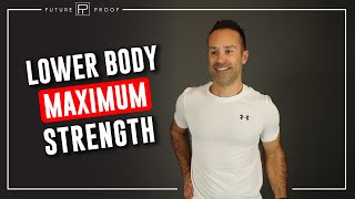 LOWER BODY MAX STRENGTH WORKOUT // WEEK 5, DAY 2
