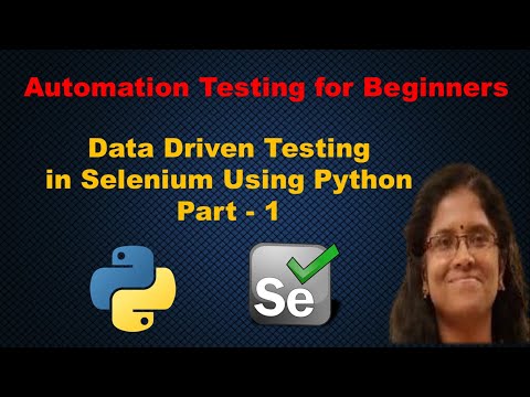 Data Driven Testing in Selenium Using Excel - Part 1| Automation Testing in Tamil
