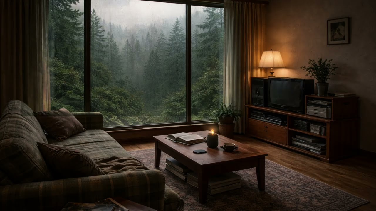 Lluvia en el Bosque | 1 Hora de Piano Nostálgico para Reflexionar.