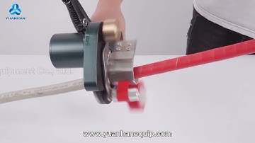 Handheld Tape Wrapping Machine for Wire and Cable AT-100, Portable Harness and Tubes Taping Machine