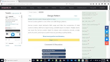 Explain Service Locator design pattern in Java. | javapedia.net