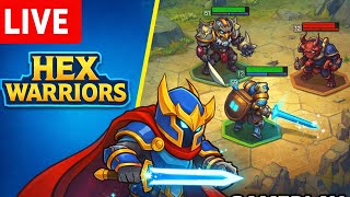 LIVE Hex Warriors Gameplay 🎮 Tactical Battles & Hero Action #livegameplay screenshot 4