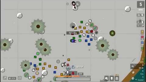 NEW GUN, KILLING TEAMERS and D̶O̶M̶I̶N̶A̶T̶I̶N̶G̶ CHOKING - SURVIV.IO