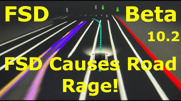 Tesla FSD Beta 10.2 - Human Pilot Almost Causes An Accident