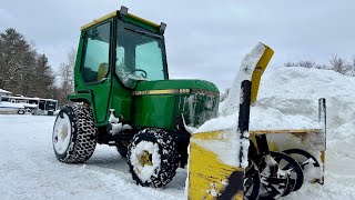 John Deere Tractor | 855 Blowing Snow
