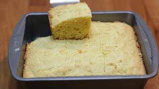 How to Make Sweet Cornbread | Easy Moist Cornbread Recipe