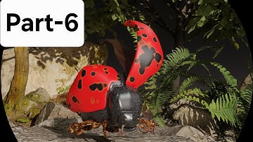 Ladybug Part-6 #blender #blendertutoriais #ladybug #3d #3dmodelingsoftware #3dinsect #b3d #3dmodel