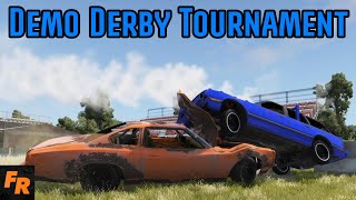 BeamNG Drive Multiplayer - Demo Derby Tournament Part 1 screenshot 2