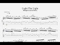 【TAB】Light The Light / Midnight Grand Orchestra [星街すいせい] ギターソロ [Guitar solo]