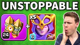 ROCKET BACKPACK makes TH15v18 3 Stars EASY in Clash of Clans