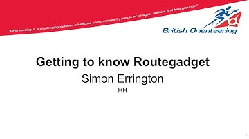 Getting to know Routegadget