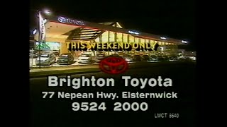 Toyota Brighton Ad 2001