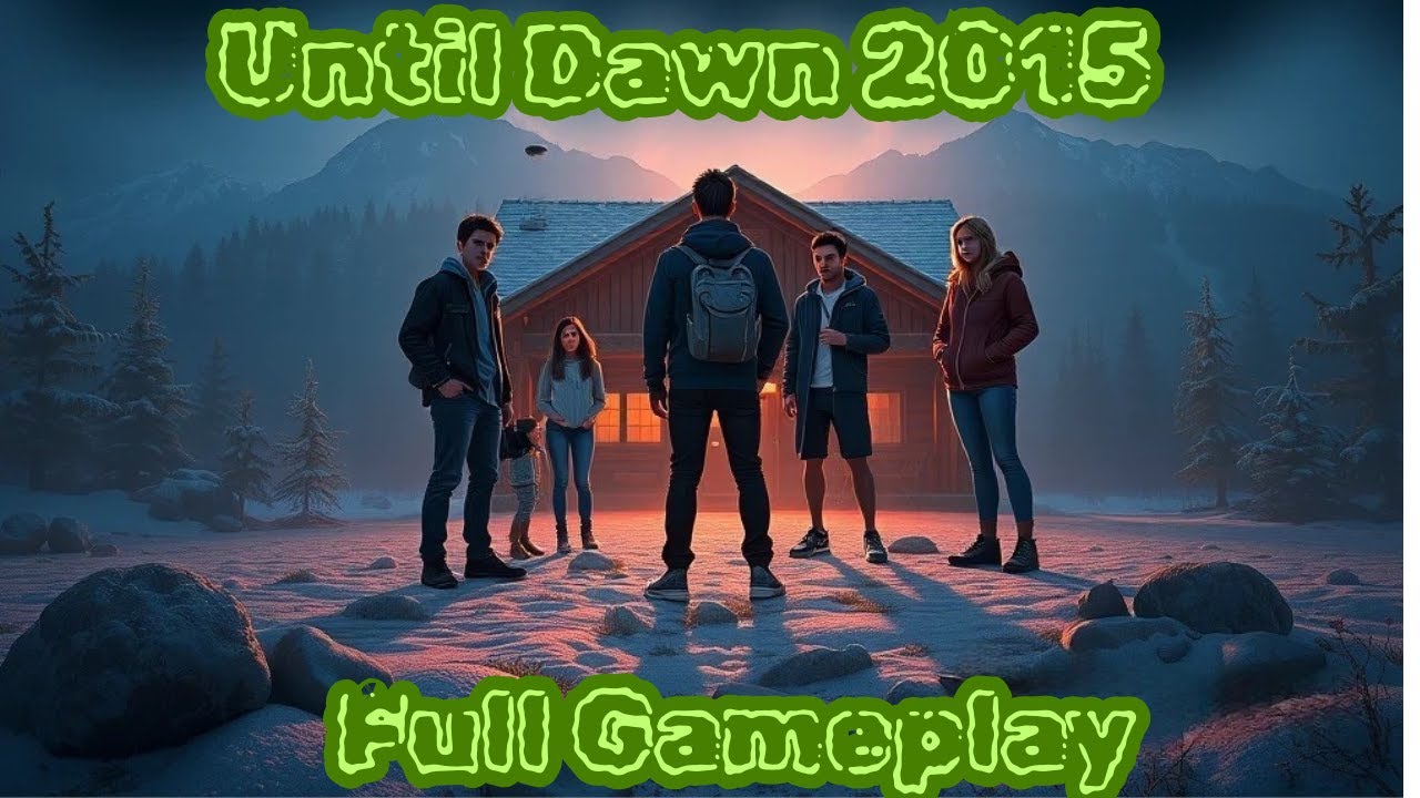 Until Dawn 2015-Full Gameplay
