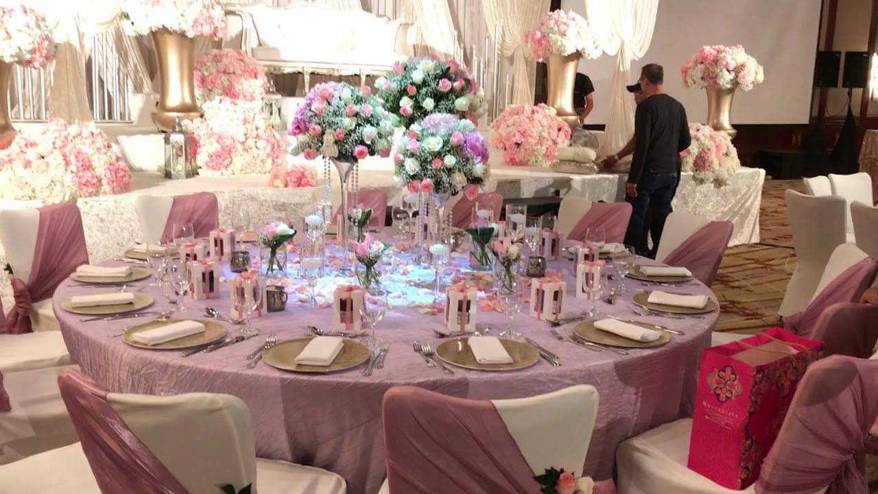 Wedding decorations Singapore - YouTube