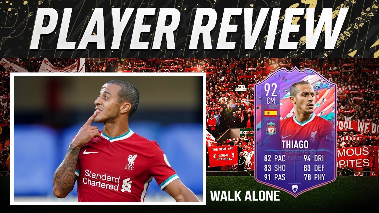 92 FUT BIRTHDAY THIAGO PLAYER REVIEW - FIFA 21 ULTIMATE TEAM NEXT GEN