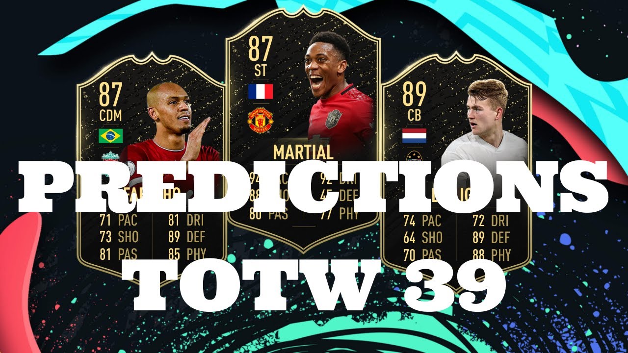 FIFA 20 PREDICTIONS TOTW 39 + SBC FLASHBACK GARANTI !!!!