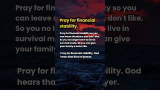 Pray for financial stability.✝️🤍 #bible #hope #motivation #hopeofheaven #love #love