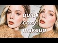 FULL FACE OF CHARLOTTE TILBURY - fast makeup look, quick holiday makeup, makeup perfect for pictures