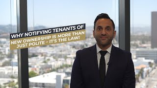 Why Notifying Tenants of New Ownership Is More Than Just Polite – It's the Law!