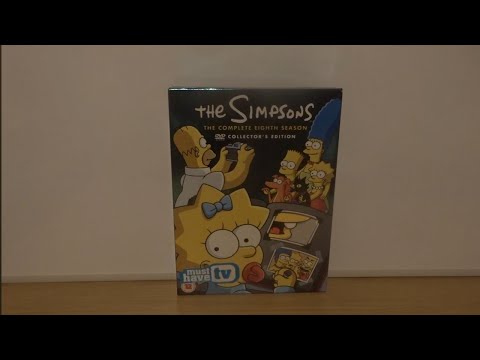 The Simpsons Season 8 (UK) DVD Unboxing - YouTube
