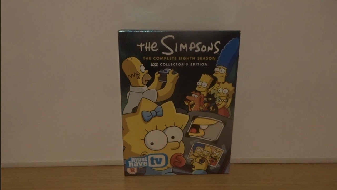 The Simpsons Season 8 (UK) DVD Unboxing - YouTube