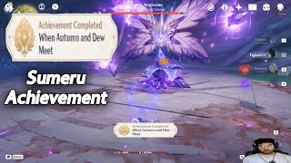 When Autumn And Dew Meet Achievement Genshin Impact