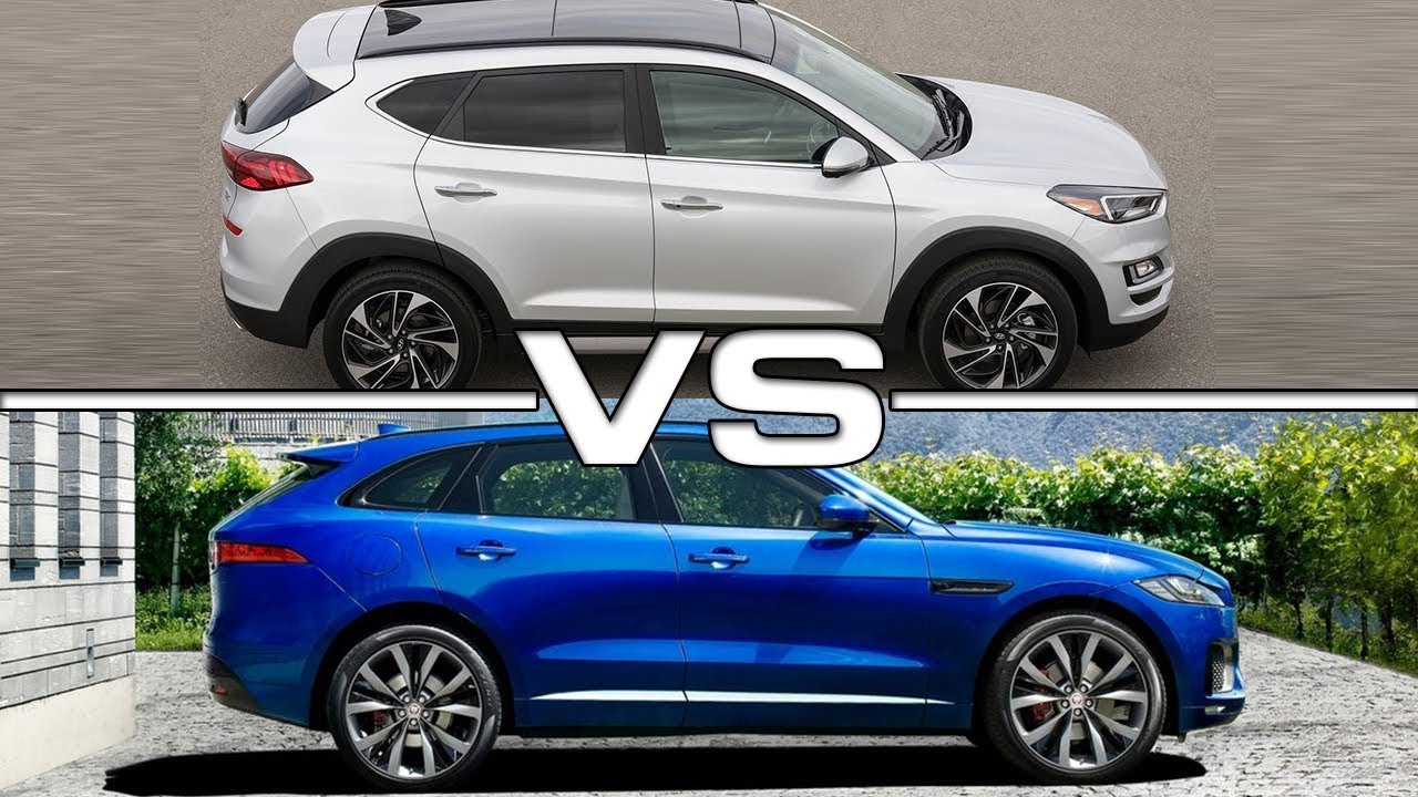 2019 Hyundai Tucson vs 2018 Jaguar FPace YouTube