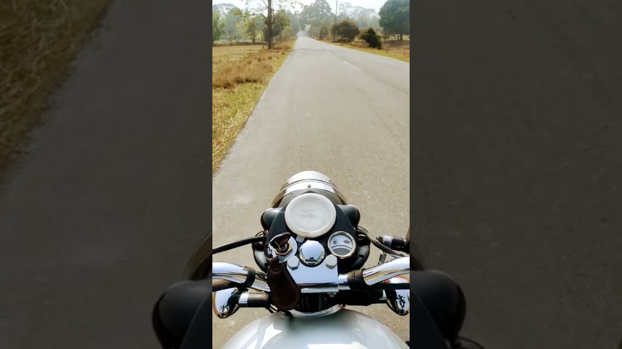 ⁣Royal Enfield Bike 🥰  #longdrive #shorts #trending