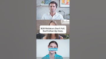 B2B Webinars Don’t Fail. Bad Follow-Up Does.