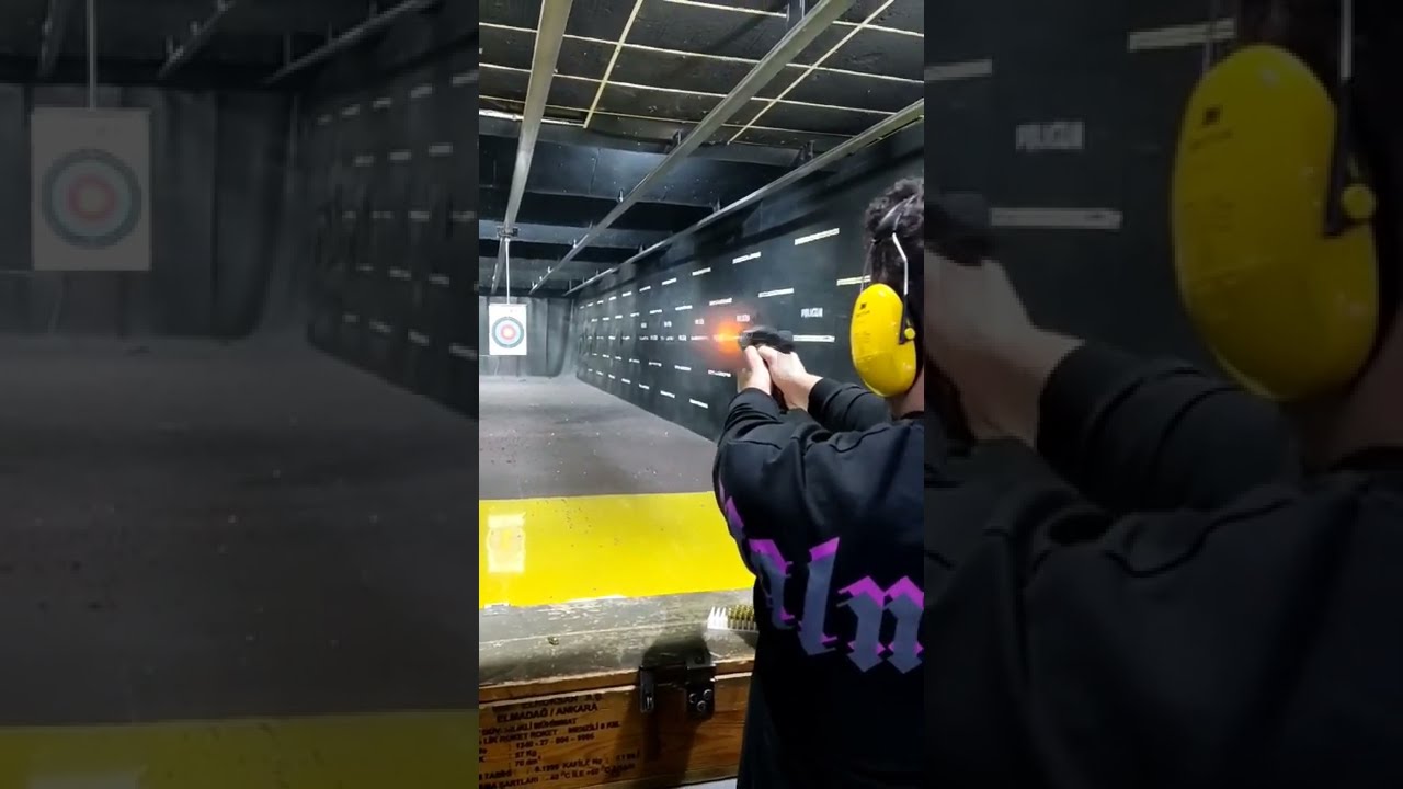 Canik SFX Rival poligon shooting no recoil 😎      #shooting #guns #airsoft #canik #polygon #glock